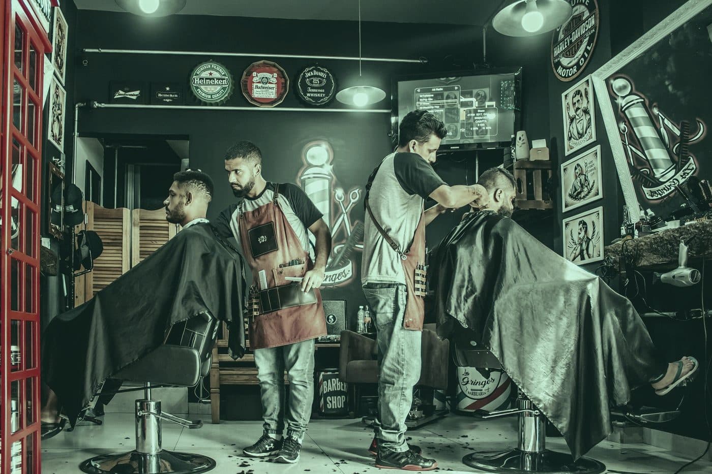 Barbearia e salão